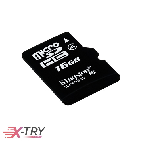 Карта памяти microSD KINGSTON ULTRA 16GB 10 класс MSDK16